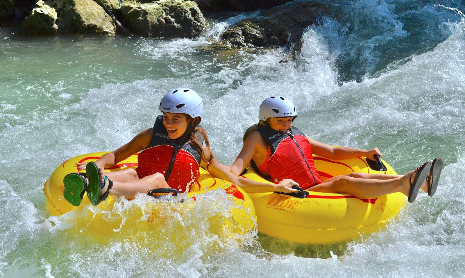 tubing on the rio bueno river