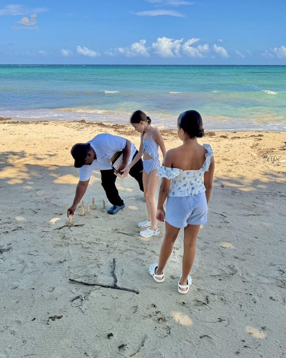 Years from now these kids may not remember the name of the game but the memories of that vacation at Silver Sands Jamaica will linger on.