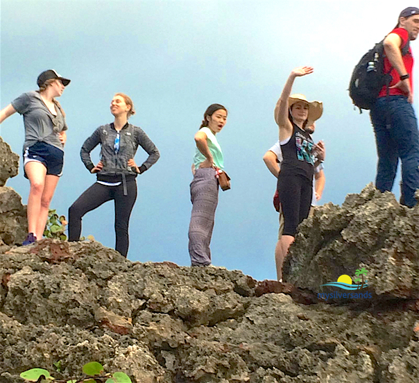 views from the cliffs at carey park in trelawny jamaica