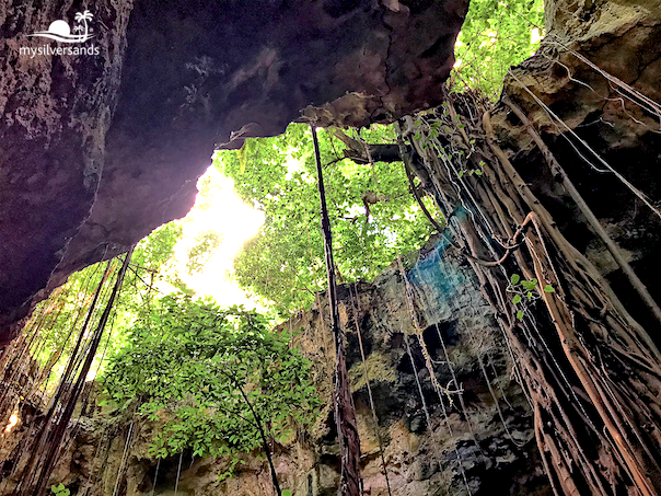 collapsed cave roof