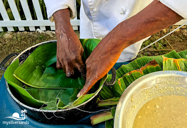 grease and line the dutchie pot