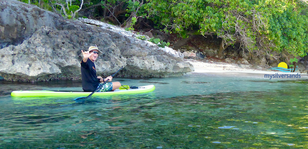 approaching Baby Beach