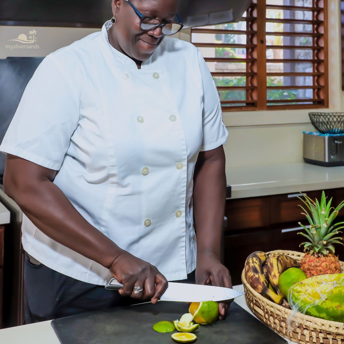 Fresh ingredients, prepared in your villa kitchen.