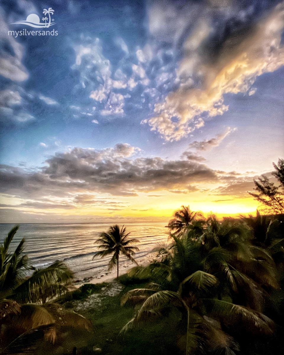 sunrise on west beach at silver sands jamaica