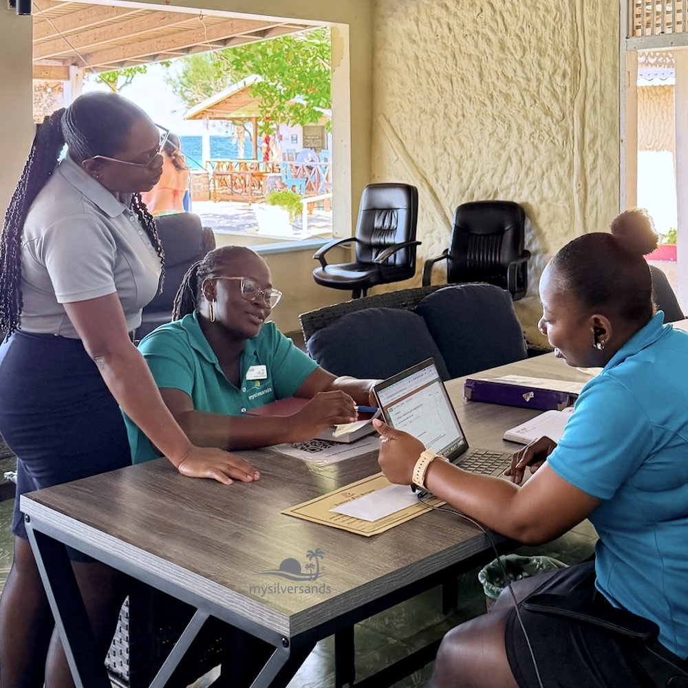 front desk staff