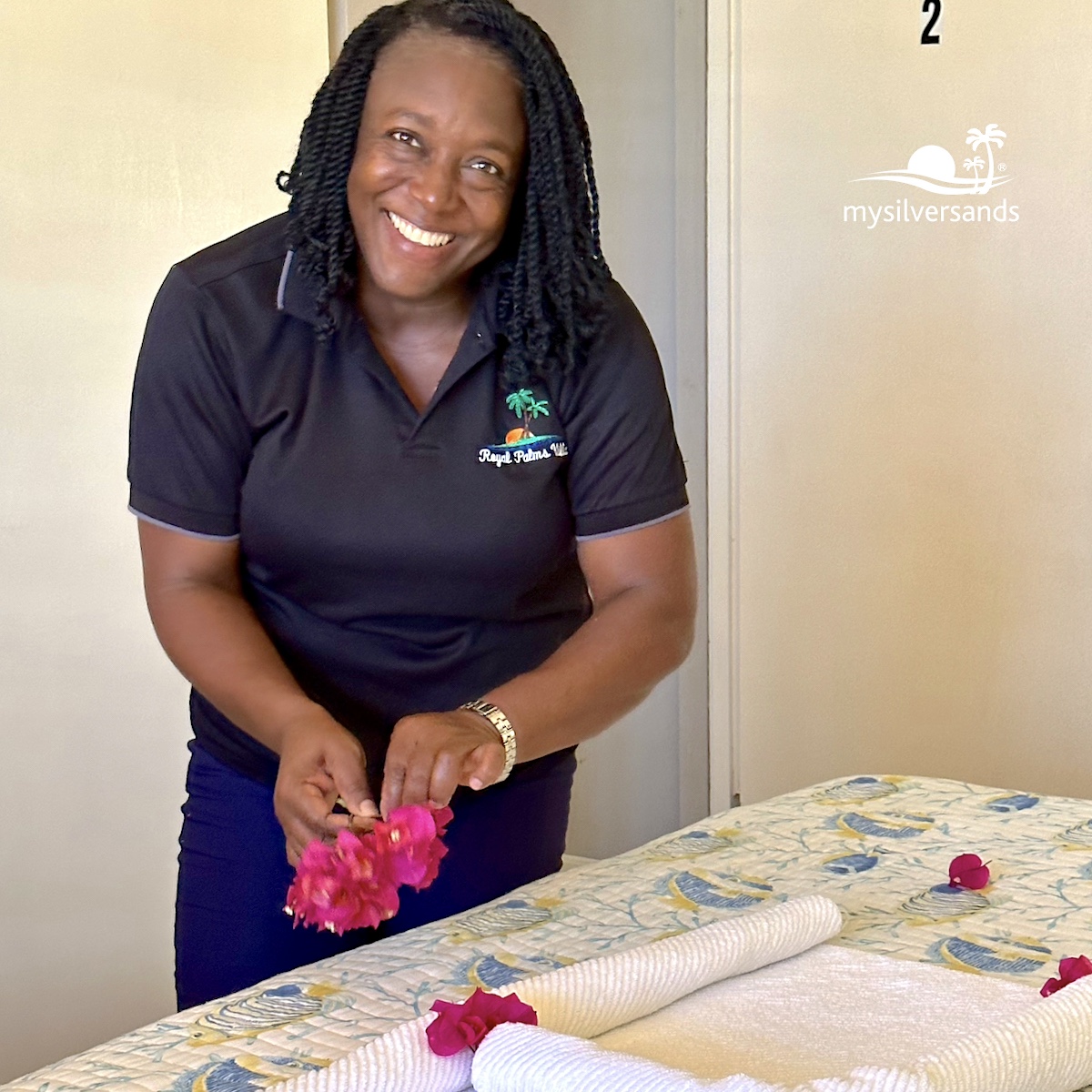 Royal Vista Villa housekeeper