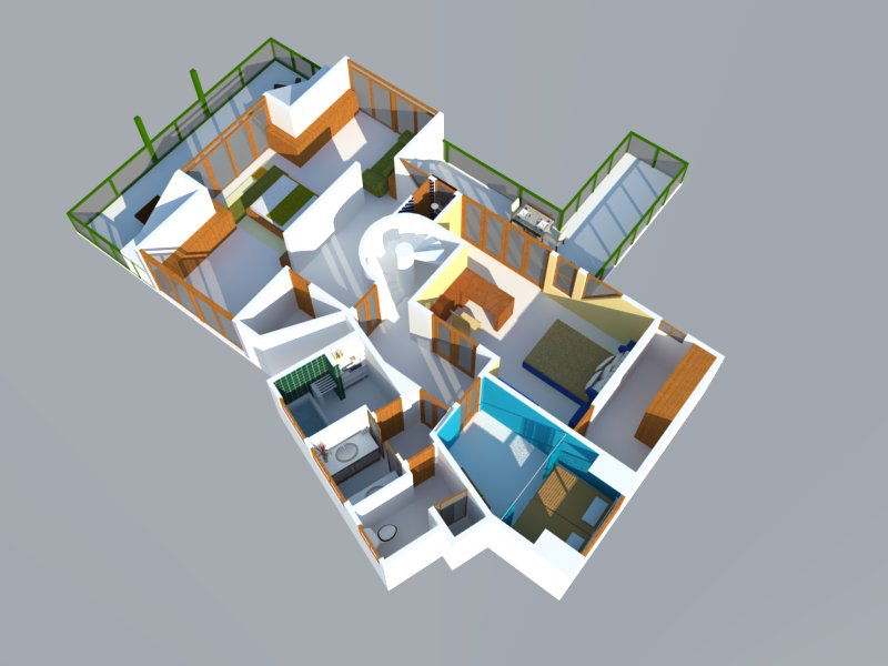 endless summer floor plan - upper level