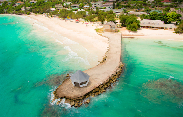 Summertime Silver Sands Jamaica Silver Sands With Gorgeous White Sand Beach And Gazebo On The Jetty Photo Courtesy Of Owner Summertime Villa