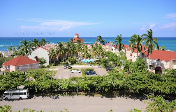 view of fisherman's poiny complex from turtle beach towers in ocho rios jamaica