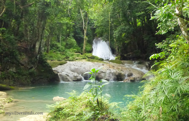 more swimming pools and waterfalls at blue hole in ocho rios jamaica