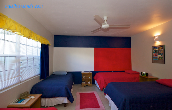 bedroom 3 of blue moon at silver sands villas jamaica