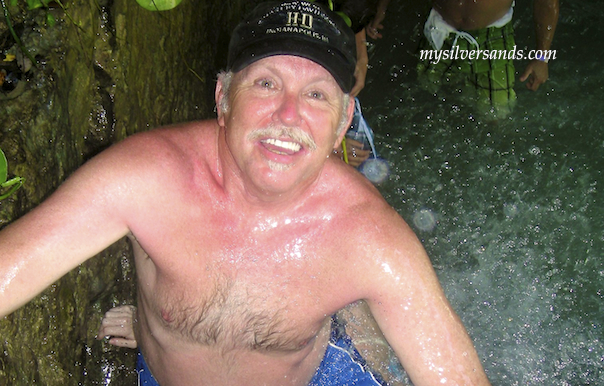 archie watkins at dunn's river falls jamaica