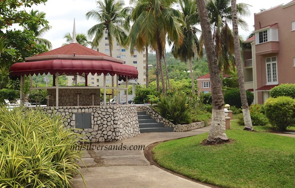 gazebo poolside at fisherman's point ocho rios jamaica