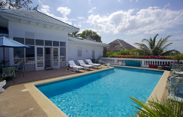 private pool at ohboy villa in silversands jamaica