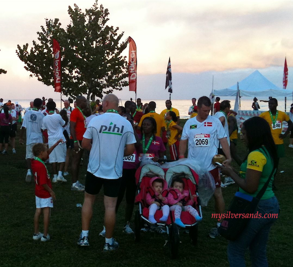 double twins buggy at reggae marathon 2010 negril jamaica