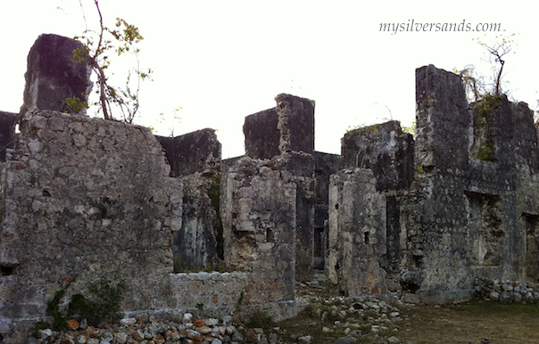 north side of stewart castle ruins in trelawny Jamaica near silver sands villas