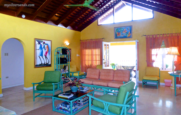 living room, valhalla villa jamaica