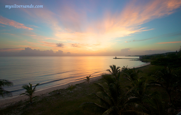 sunrise over silver sands jamaica