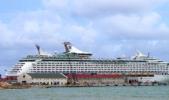 voyager of the seas docked at falmouth jamaica